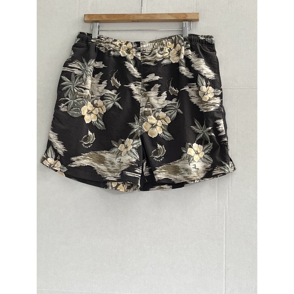 Tommy Bahama Swim Trunks Men's Hawaiian Print See Pics For Measurements - Picture 1 of 13